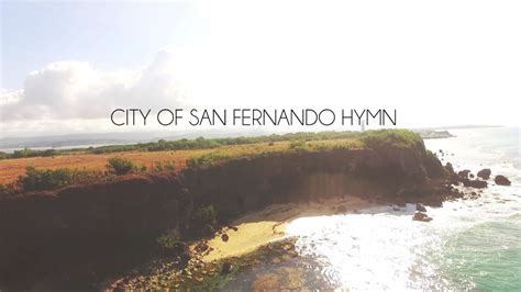CITY OF SAN FERNANDO, LA UNION HYMN .